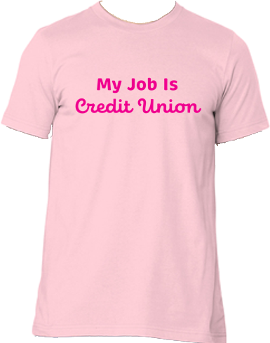 My Job Is T-Shirt (Pink Imprint)